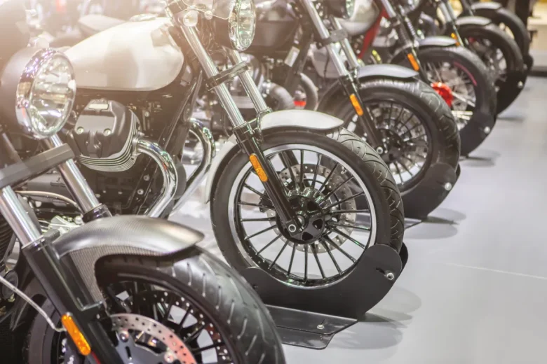 バイクでお買い物
